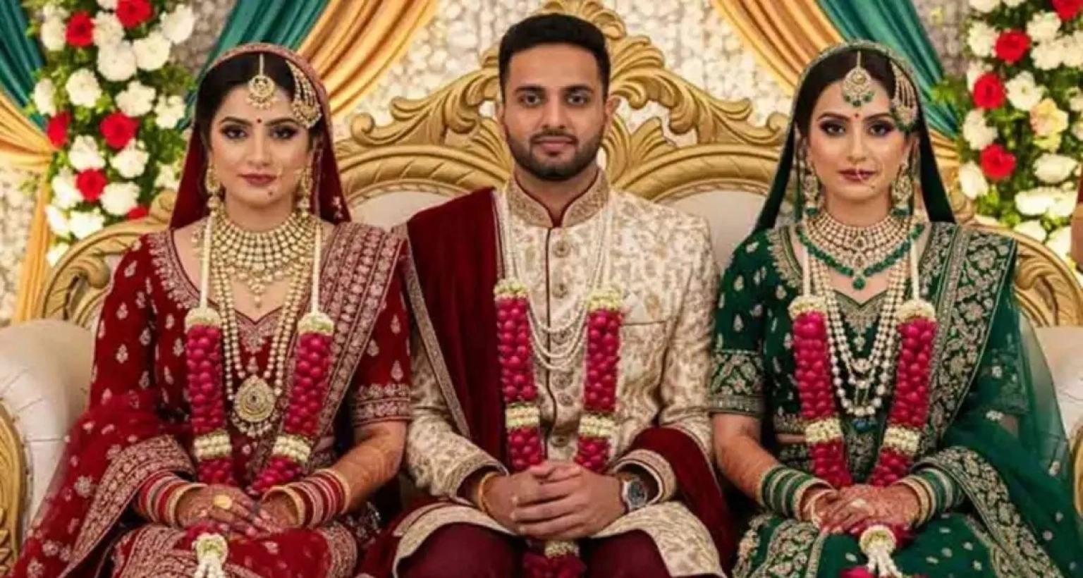 একই সঙ্গে দুই প্রিয় বান্ধবীকে বিয়ে করলেন এক তরুণ