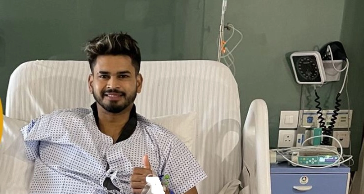 মৃত্যুর মুখ থেকে ফেরা ক্রিকেট তারকার অবস্থার উন্নতি  মৃত্যুর মুখ থেকে ফেরা ক্রিকেট তারকার অবস্থার উন্নতি