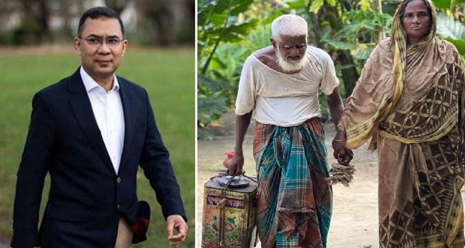 সেই জন্মান্ধ গফুর মল্লিকের পাশে দাঁড়ালেন তারেক রহমান!