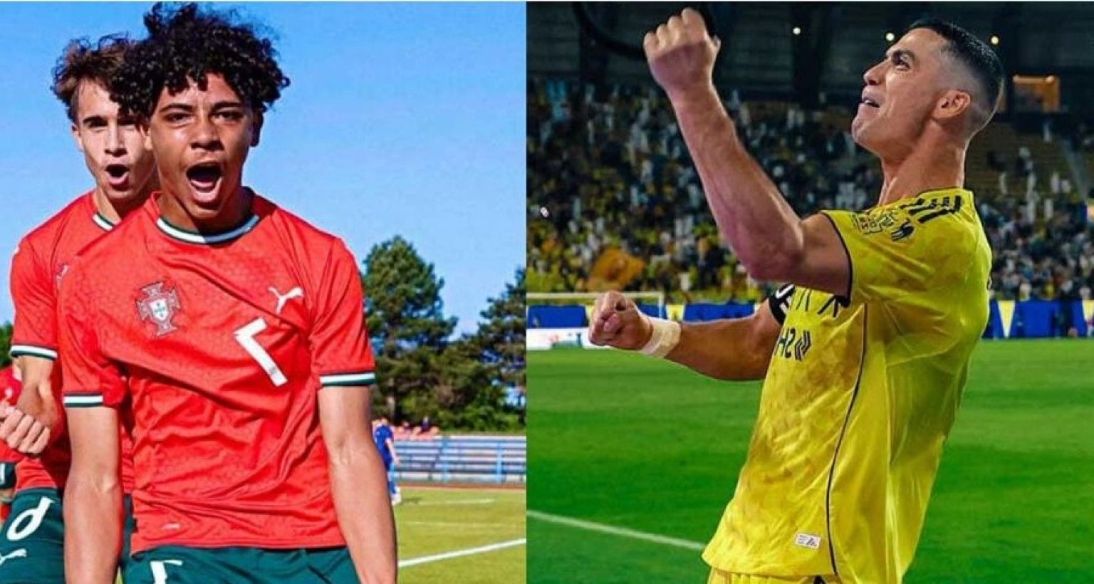 ফুটবল দুনিয়ায় রোনালদো পরিবারের শনিবারটি যেন রূপকথার মতোই কেটেছে