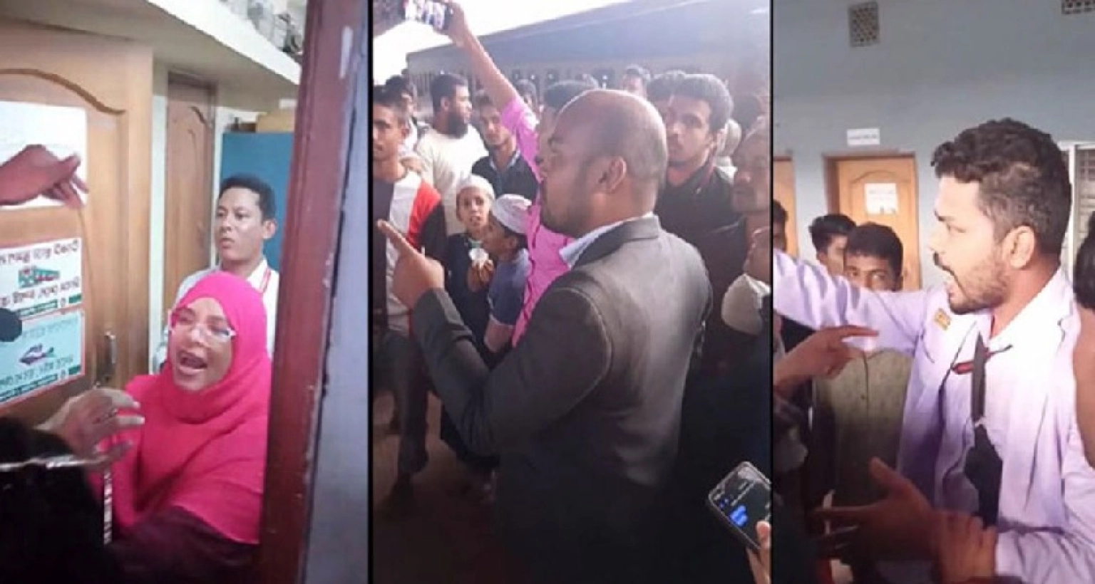 ঘটলো বিতর্কিত ঘটনা, কর্মকর্তাকে নিতে উল্টো পথে স্টেশনে ফিরল ছেড়ে যাওয়া ট্রেন!