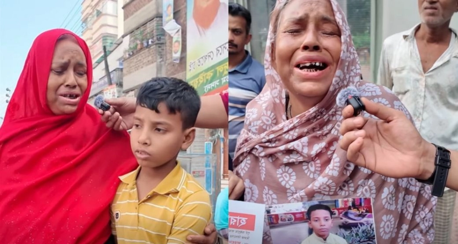 মায়ের কান্নাকাটির ভিডিও দেখে সন্তানকে ফেরত দিল অপহরণকারী চক্র