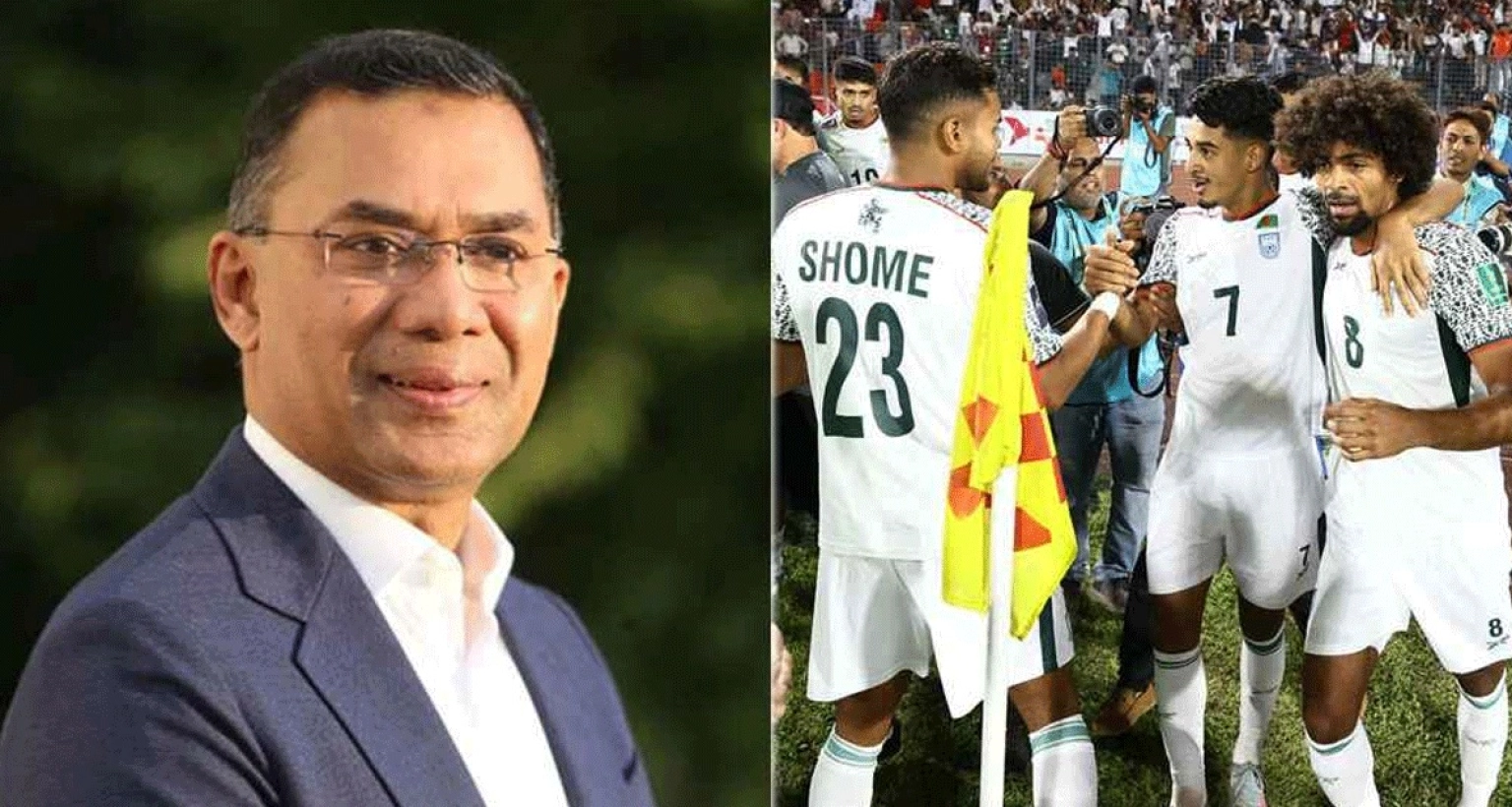 হামজাদের প্রশংসায় ভাসালেন তারেক রহমান