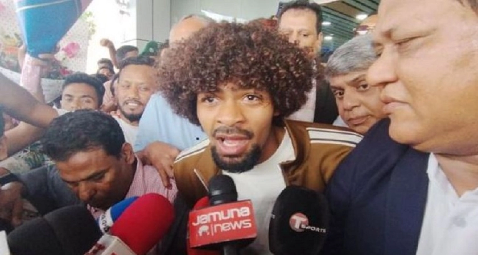 ভারতকে হারিয়ে ১৮ কোটি মানুষকে খুশি করেছি: হামজা চৌধুরী