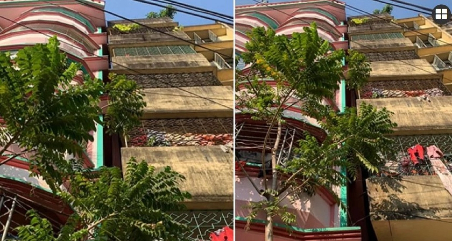 ভূমিকম্পে হেলে পড়লো সাবেক মেয়রের সাততলা ভবন