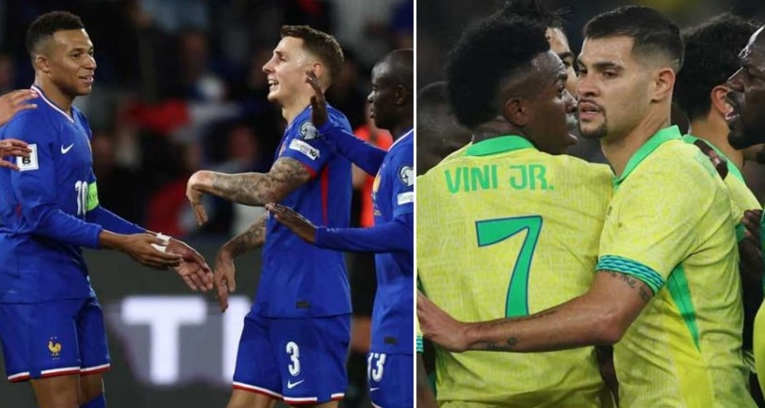 পরস্পর মুখোমুখি হবে ব্রাজিল-ফ্রান্স