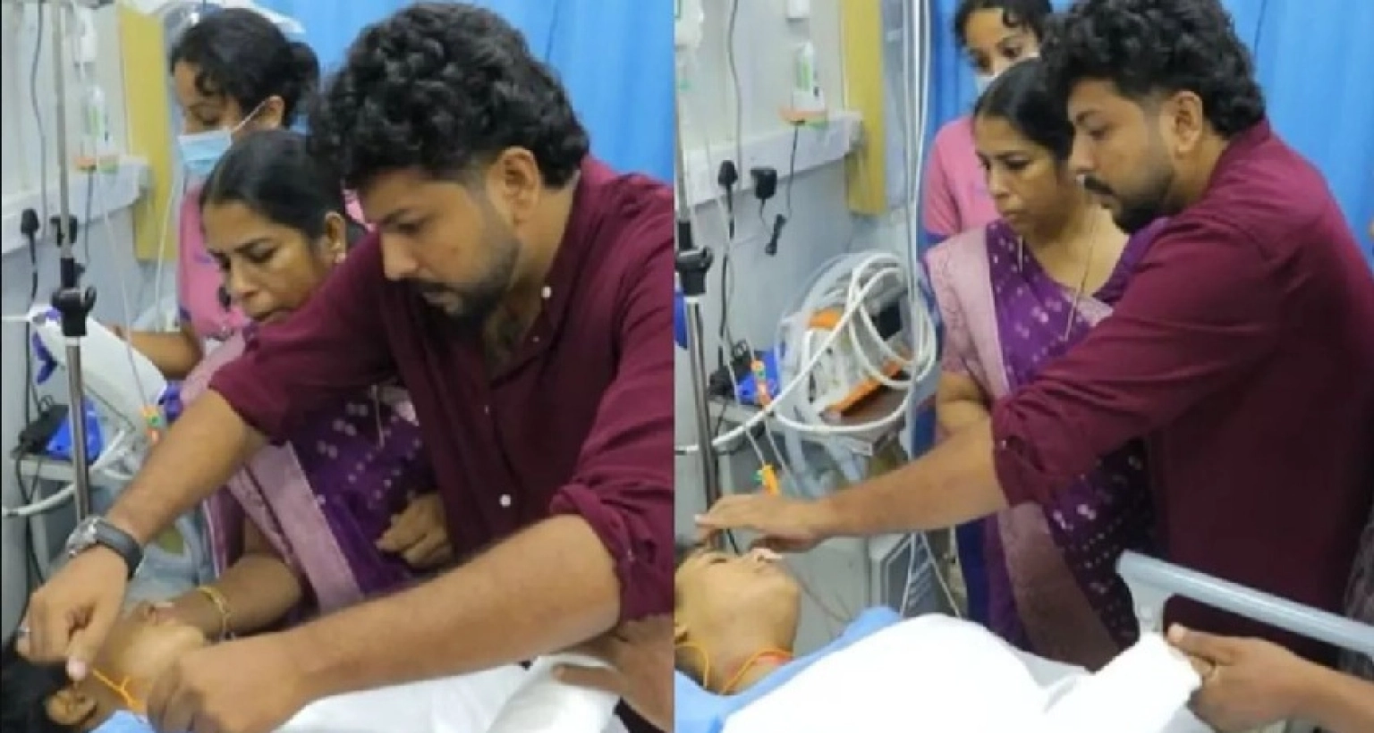 হাসপাতালেই বিয়ে! পেছনের কারণ সিনেমার গল্পের মতো!