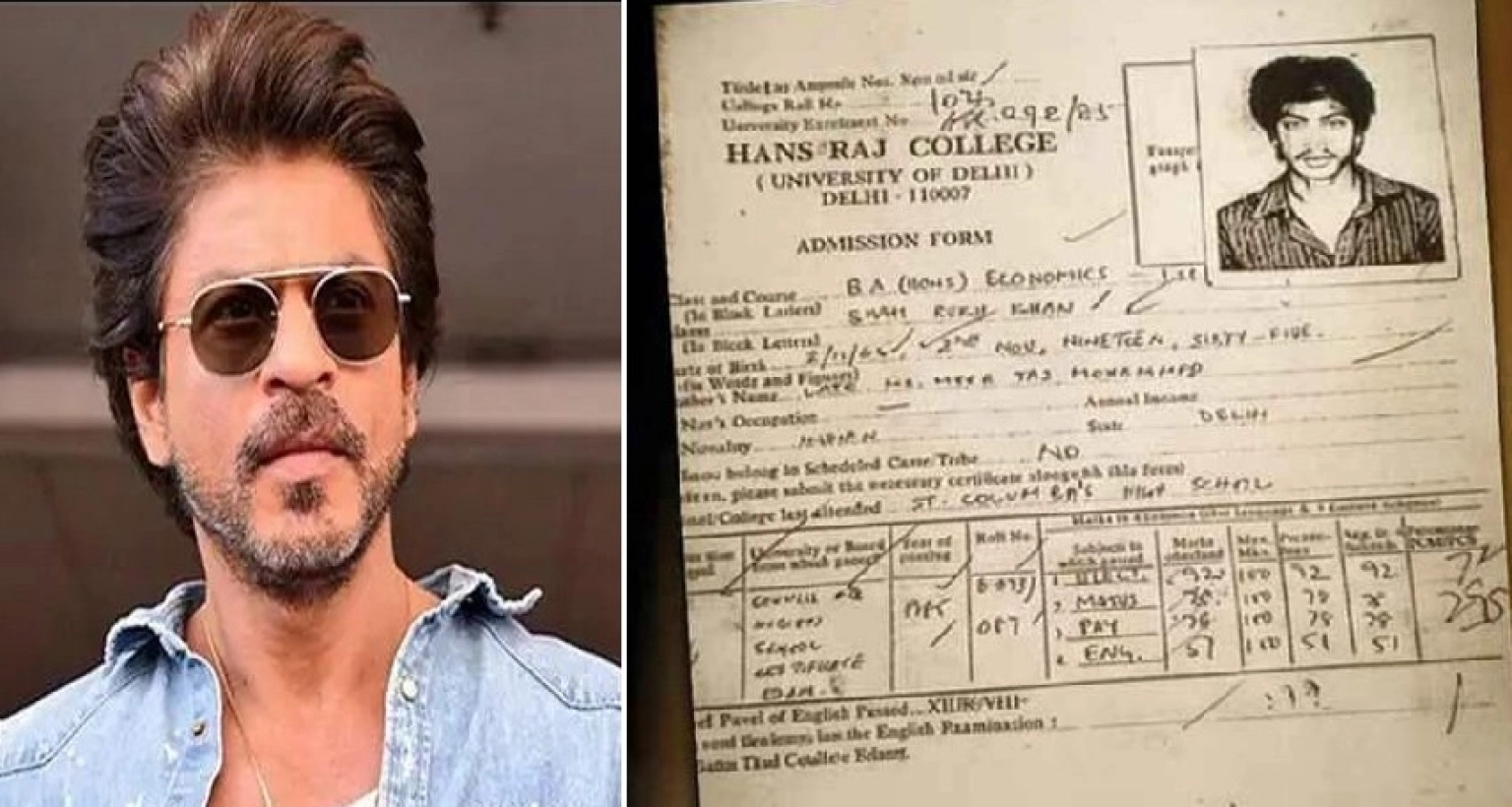 জানেন শাহরুখ কোন বিষয়ে কত নম্বর পেয়েছিলেন? ভাইরাল সেই মার্কশিট