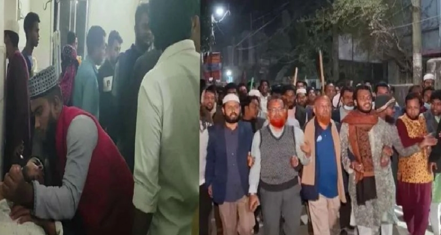 বিএনপি-জামায়াতের সংঘর্ষে পুরো এলাকা রণক্ষেত্রে