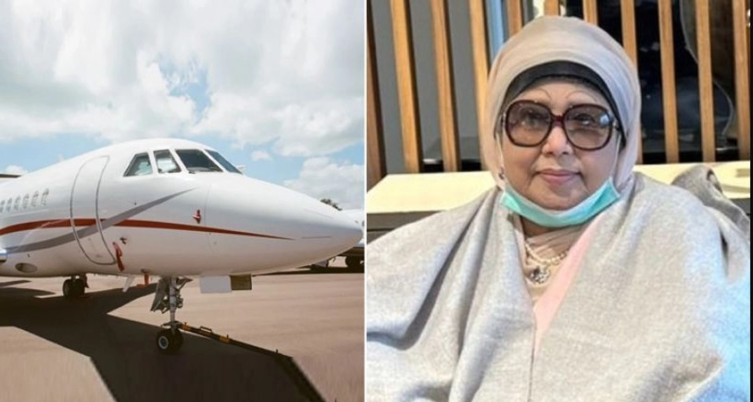 খালেদা জিয়াকে নিতে আসছে এয়ার অ্যাম্বুলেন্স