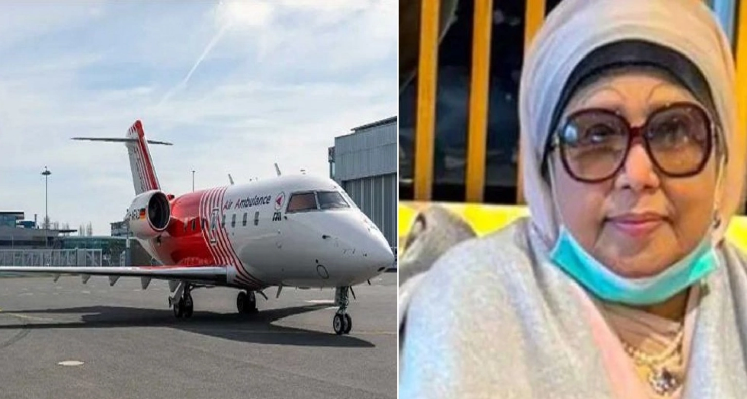এবার নতুন সিদ্ধান্ত খালেদা জিয়ার জন্য এয়ার অ্যাম্বুলেন্স নিয়ে 