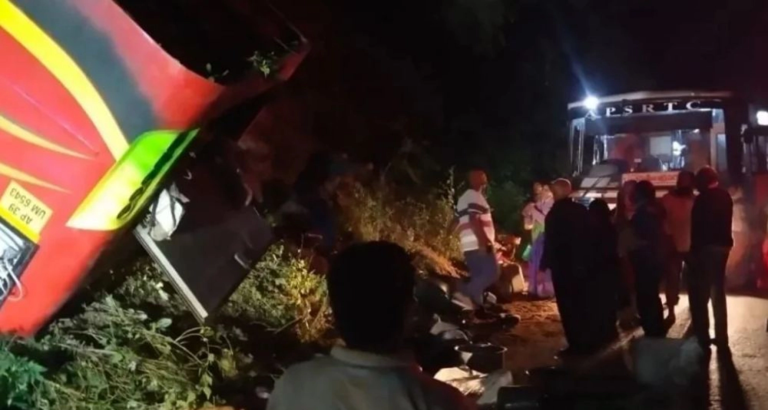 নিয়ন্ত্রণ হারিয়ে খাদে যাত্রীবাহী বাস, ৯ জনের মৃত্যু