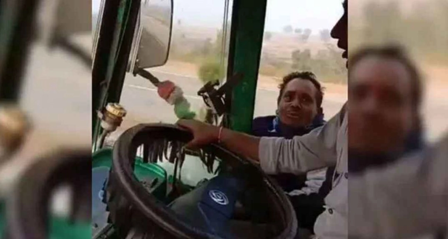 এক চাঁদাবাজকে ৫ কিলোমিটার ঝুলন্ত অবস্থা টেনে নিয়ে গেল ট্রাকচালক!