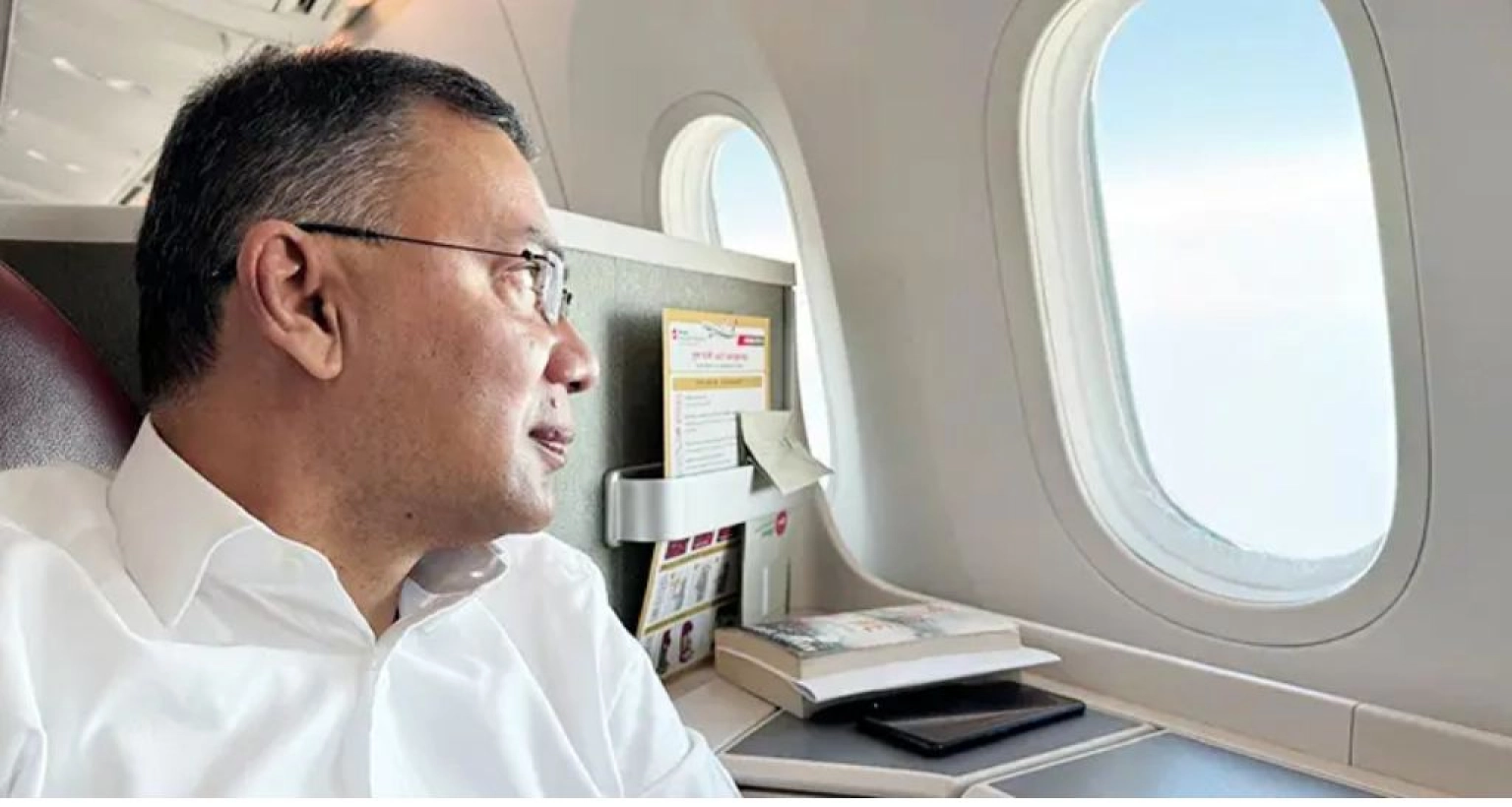 দেশের আকাশসীমায় ঢুকে যে অনুভূতি প্রকাশ তারেক রহমানের