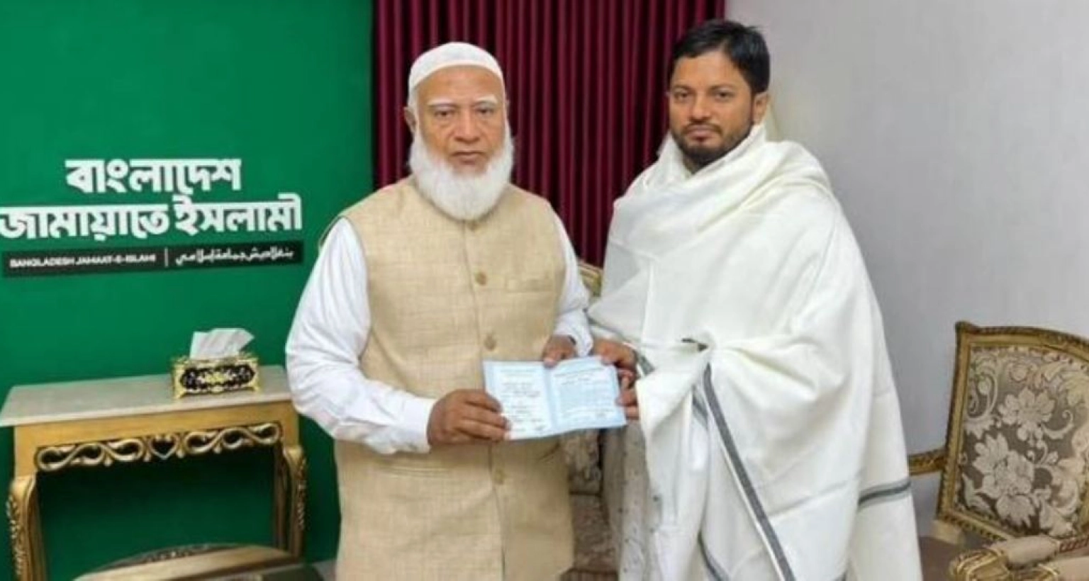 শিবিরের সদ্য বিদায়ী সভাপতি জাহিদুল ইসলামের জামায়াতে যোগদান