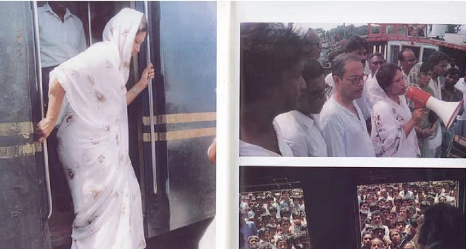 কিছু দুর্লভ ছবিতে সাধারণ গৃহবধূ থেকে সংগ্রামী দেশনেত্রী