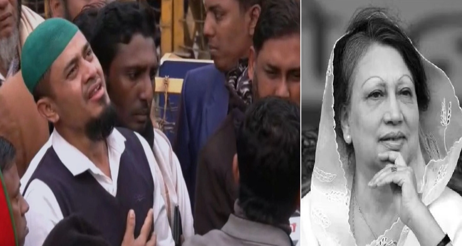 খালেদা জিয়ার জানাজায় অংশ নিতে রাত থেকেই দলে দলে আসছেন মানুষ