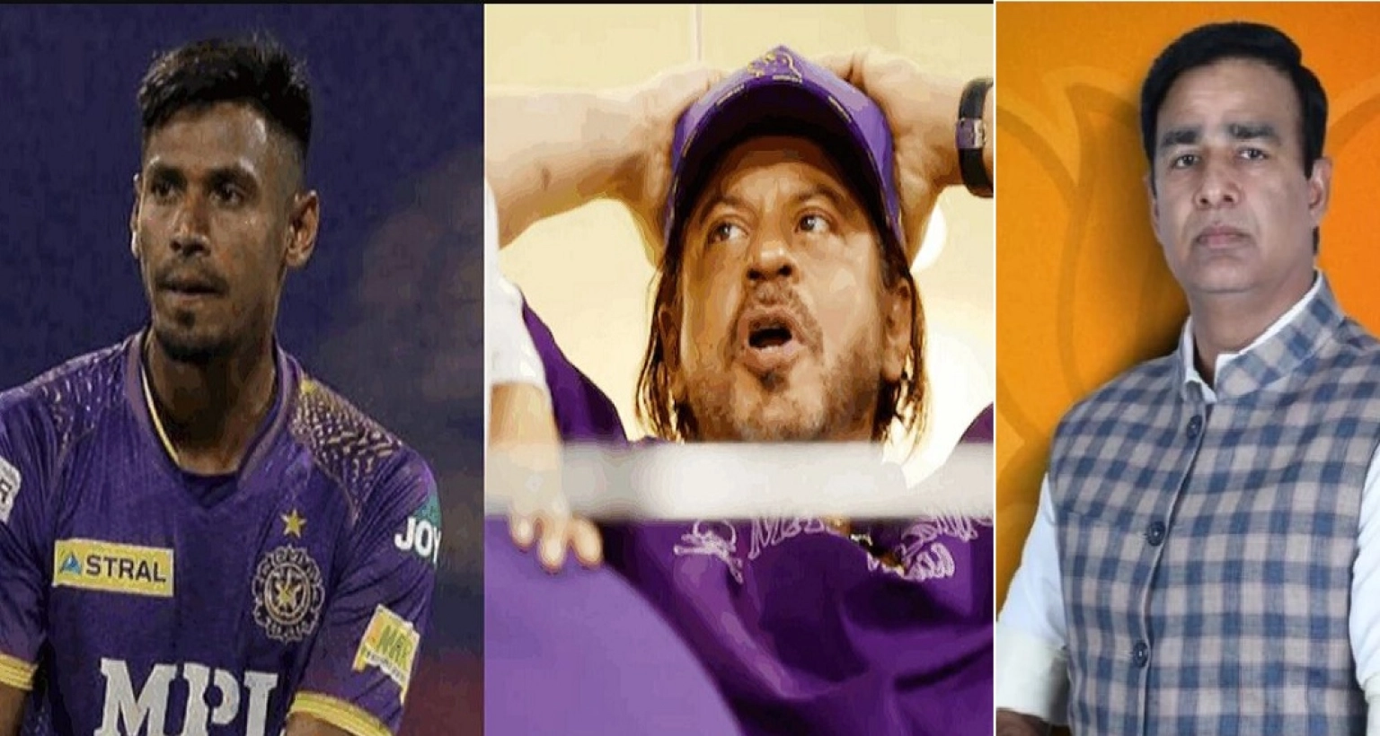 দলে মুস্তাফিজকে নেওয়ায় শাহরুখ খানকে ‘গাদ্দার’ বললেন বিজেপি নেতা