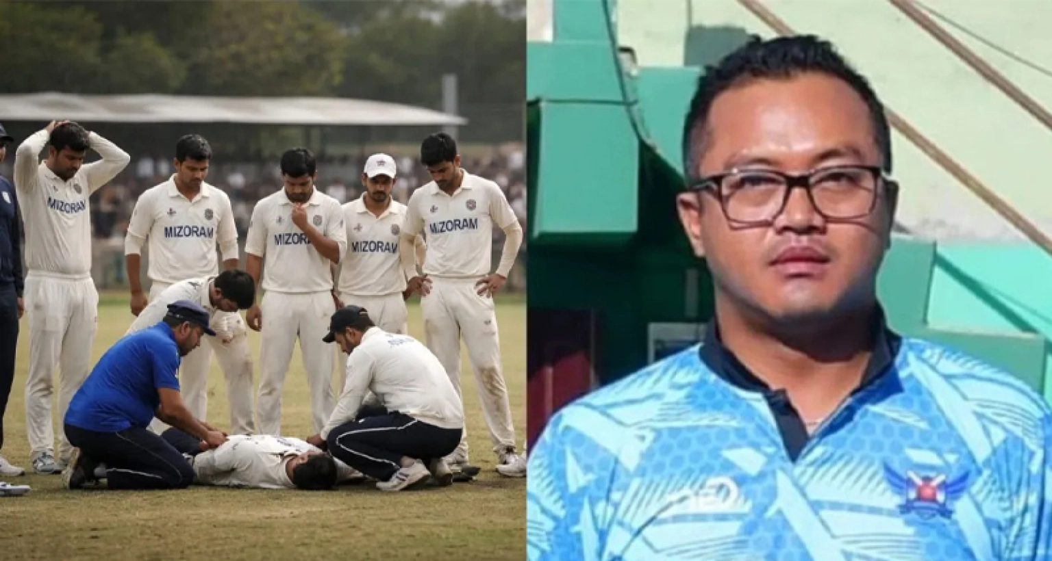 খেলা চলাকালীন মাঠেই মৃত্যুর কোলে ঢলে পড়লেন ক্রিকেটার