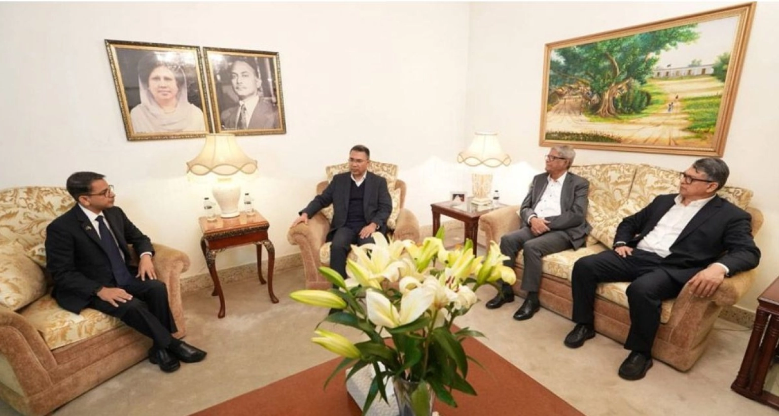 তারেক রহমানের সঙ্গে বৈঠক করলেন ভারতীয় হাইকমিশনার