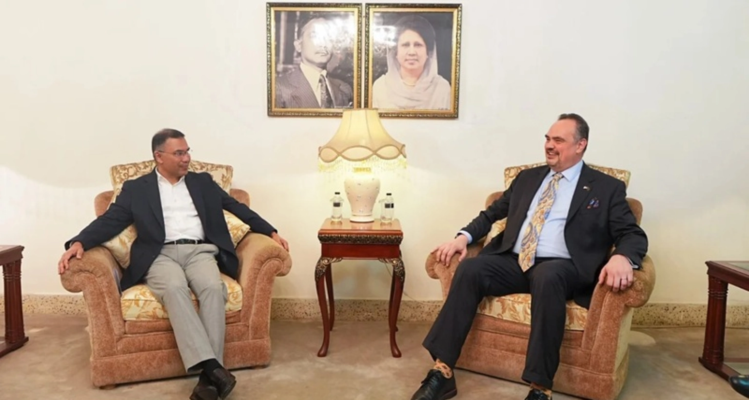 তারেক রহমানের সঙ্গে যুক্তরাষ্ট্রের নতুন রাষ্ট্রদূতের বৈঠক