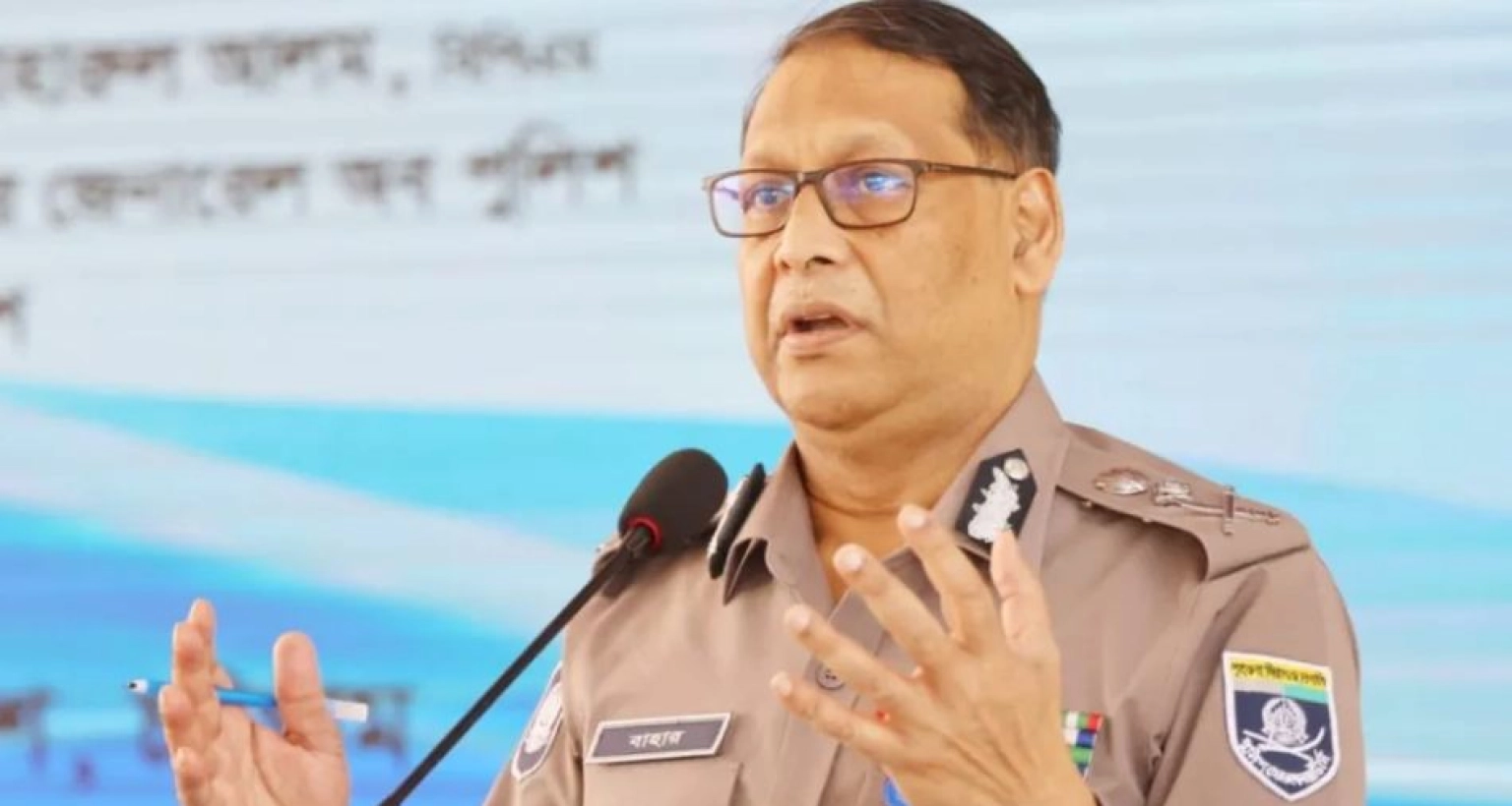 এবার যে নির্দেশ দিলেন পুলিশ প্রধান বাহারুল আলম