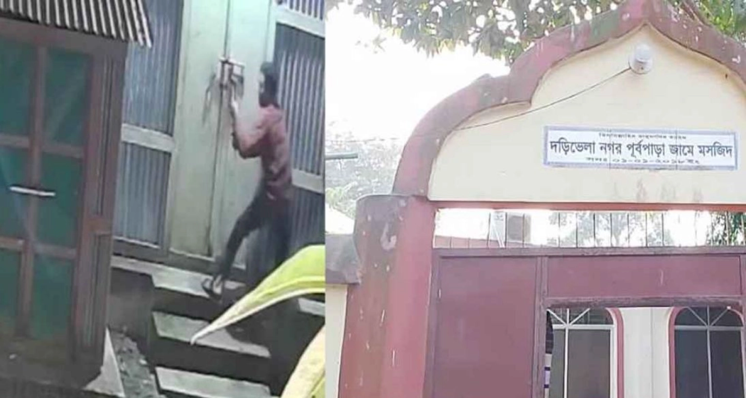 মসজিদে আজান দিচ্ছিলেন ইমাম, অন্যদিকে তার ঘরে চলছিল চুরি!