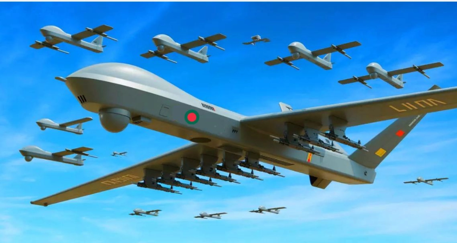 এবার আকাশে বাংলাদেশের নতুন শক্তি: চীনের সহায়তায় শুরু হচ্ছে ড্রোন উৎপাদন