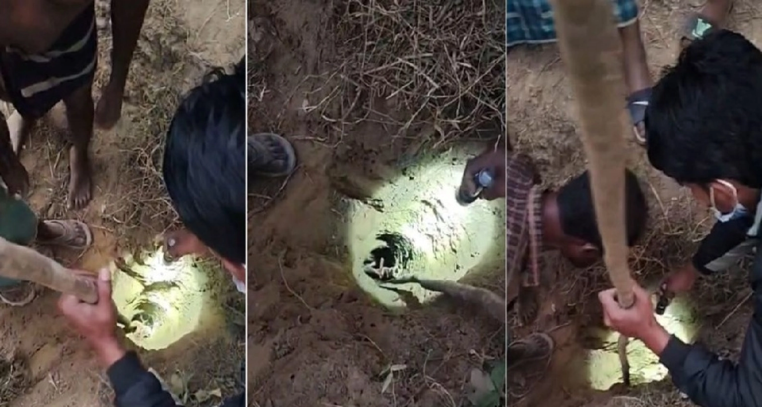 নলকূপের গর্তে পড়া সেই শিশু উদ্ধার, দ্রুত হাসপাতালে নেওয়া হচ্ছে