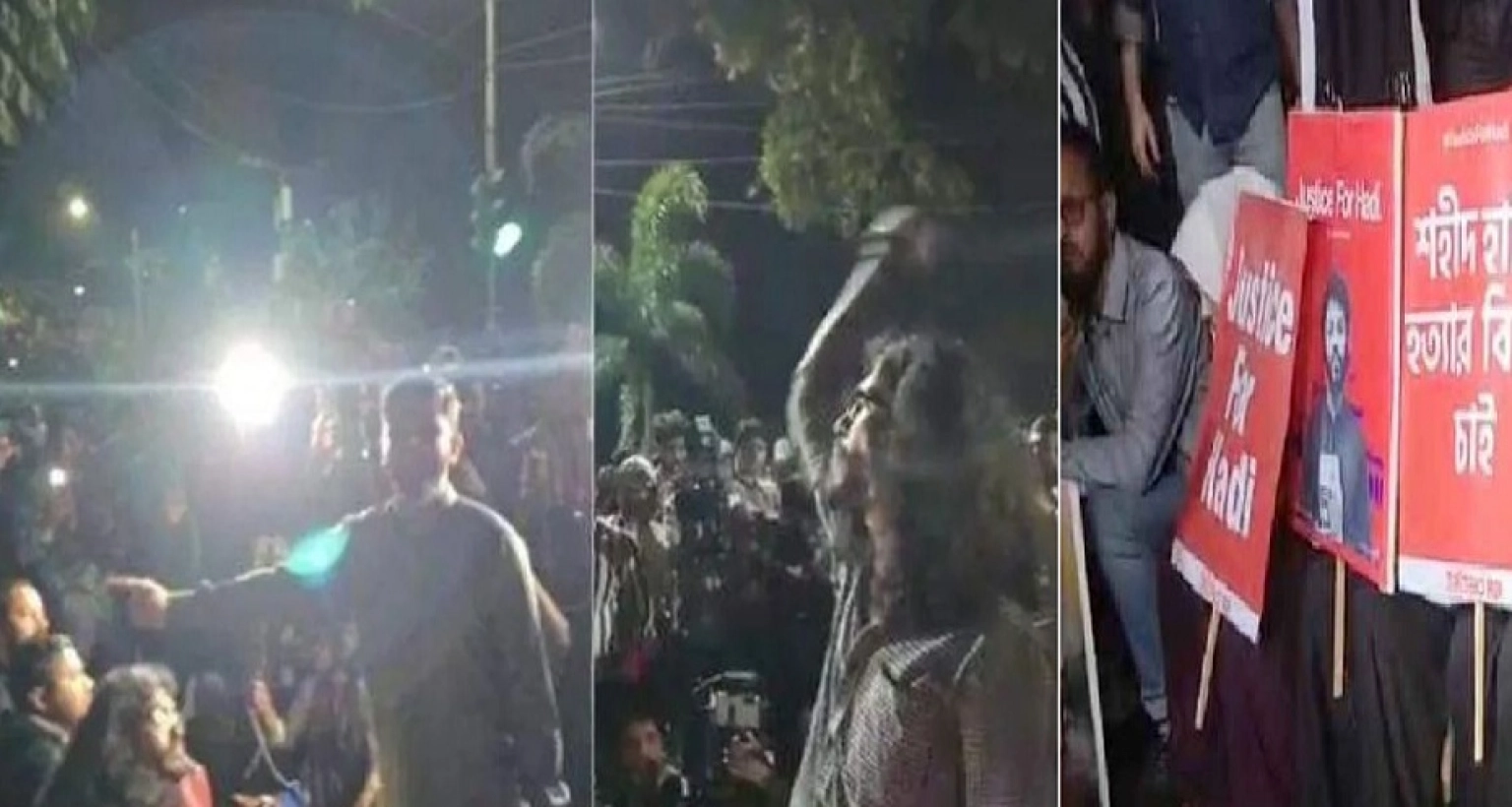 'শত-শত পুলিশসহ বিভিন্ন বাহিনীর সদস্যদের দিয়ে আমাদের ঘিরে রাখা হয়েছে'