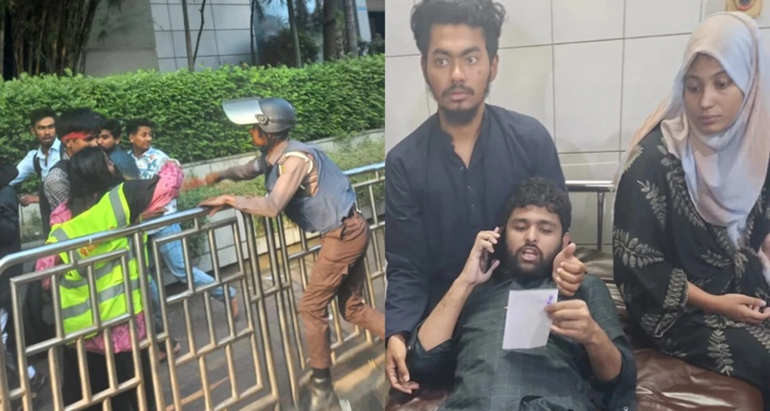 ইনকিলাব মঞ্চের জাবের গুলিবিদ্ধ