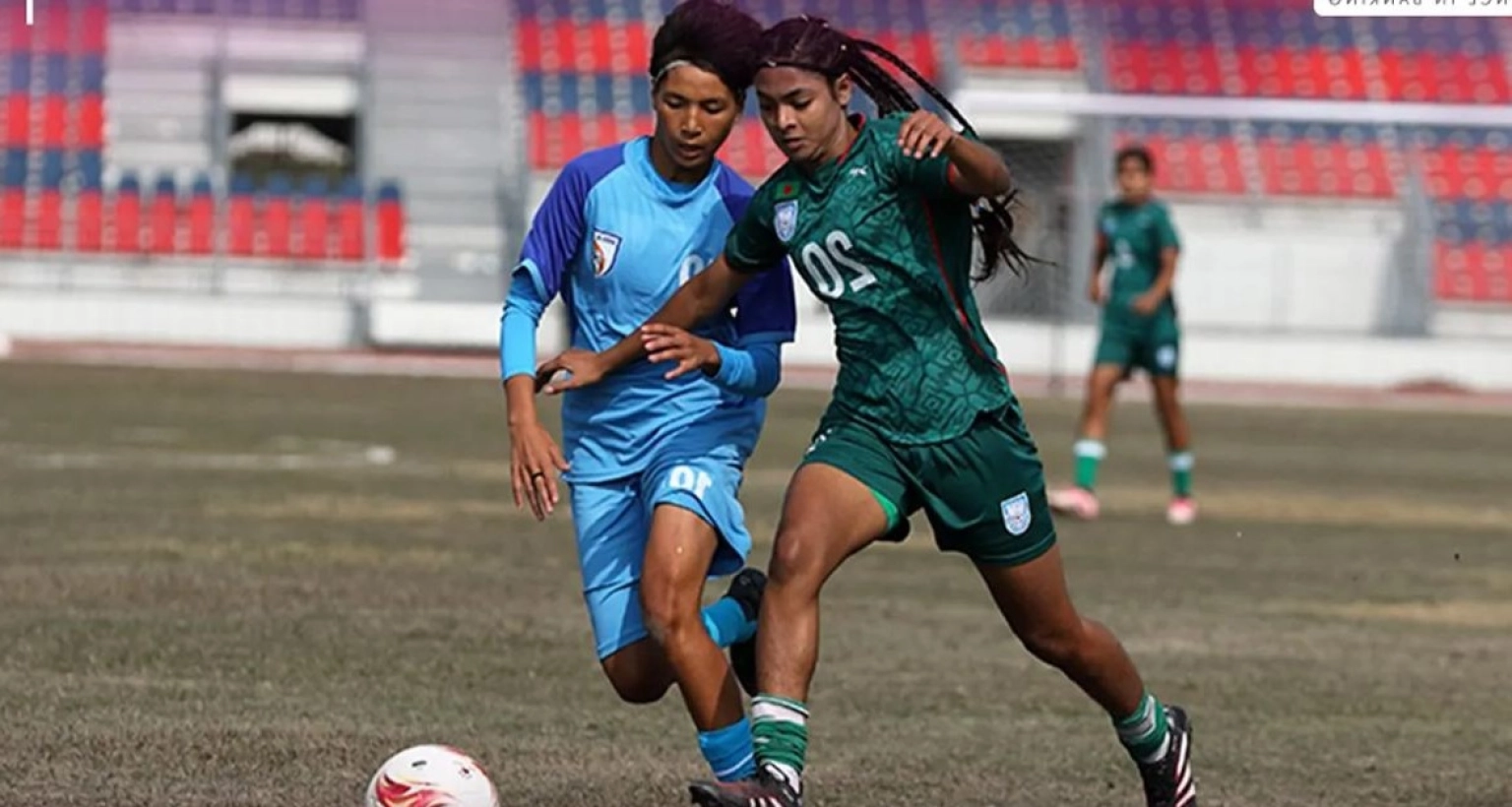 ফাইনালে ৪-০ গোলে শেষ হলো ভারত-বাংলাদেশের খেলা