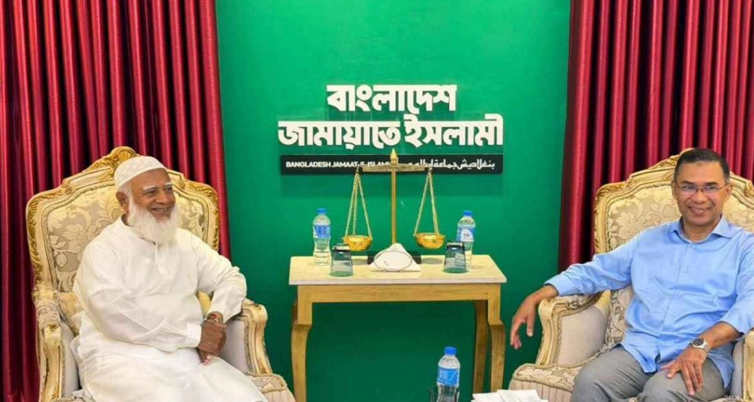 তারেক রহমানকে ভবিষ্যৎ প্রধানমন্ত্রী হিসেবে অগ্রিম অভিনন্দন জামায়াত আমিরের