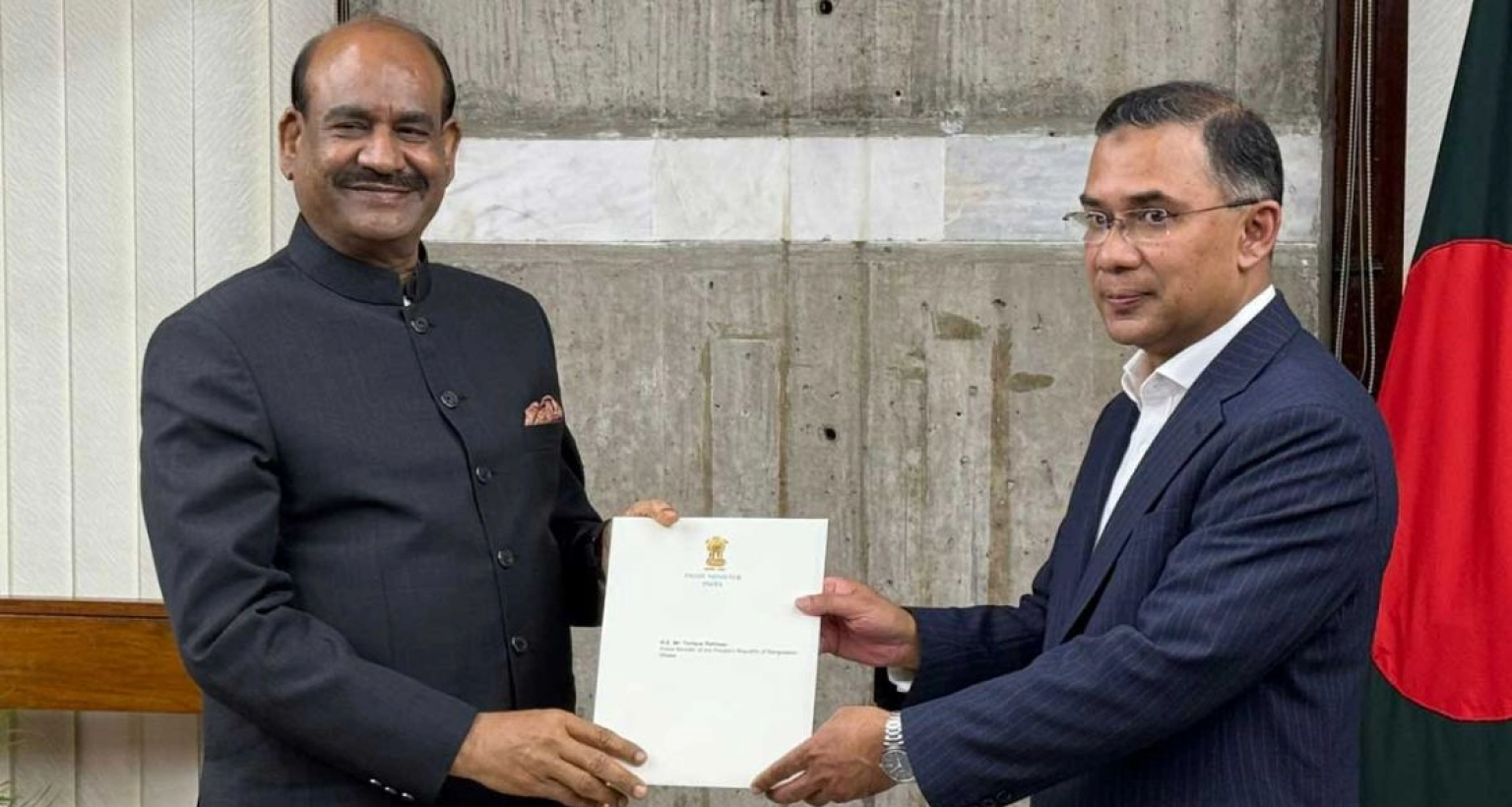 বাংলাদেশের-নতুন-প্রধানমন্ত্রী-তারেক-রহমানকে-ভারত-সফরের-আমন্ত্রণ