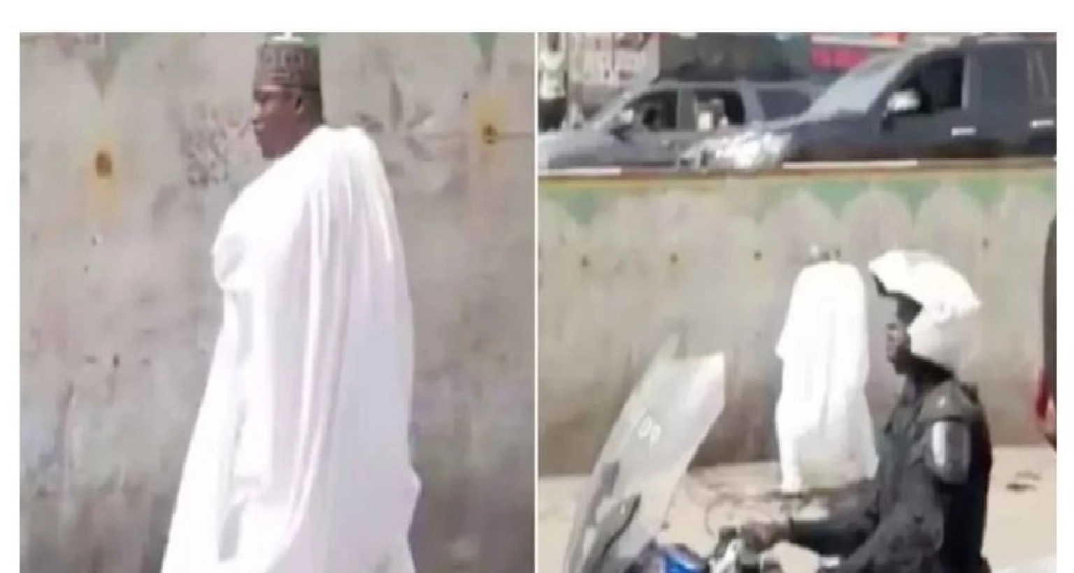 গাড়িবহর থামিয়ে সড়কে প্রকাশ্যে গভর্নরের প্রস্রাব করার ভিডিও ভাইরাল