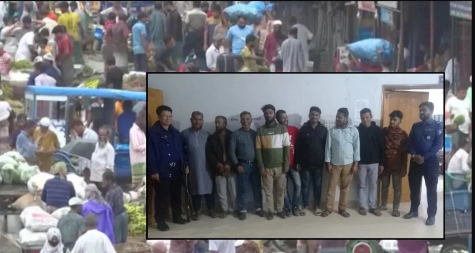 চাঁদাবাজির অভিযোগে ৯ জন গ্রেপ্তার