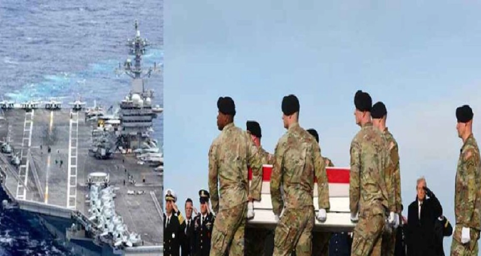 ৬৫০ মার্কিন সেনা হতাহত, পালিয়েছে মার্কিন রণতরী : আইআরজিসি