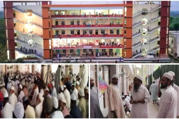 ১ হাজার ৬০০ মুসল্লির অংশগ্রহণে এক বিশাল ইতিকাফ