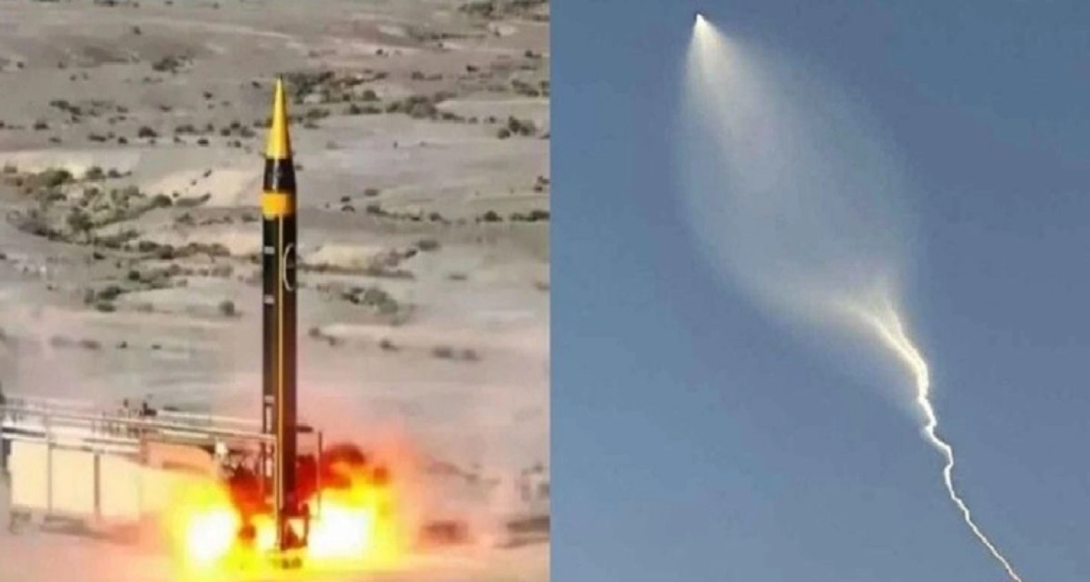 এই প্রথম শব্দের চেয়ে ১৩ গুণ বেশি গতির ক্ষেপণাস্ত্র ছুড়ল ইরান