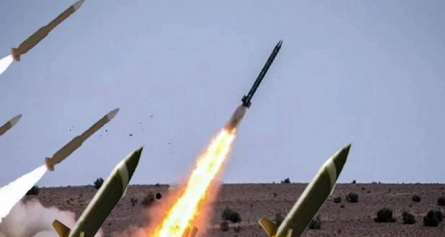 এবার ইসরাইলে বৃষ্টির মতো ক্ষেপণাস্ত্র ছুড়ল ইরান