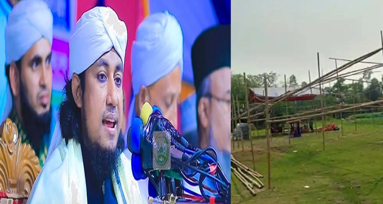 ‘নাটকীয় পরিস্থিতি’, তাহেরীর মাহফিলে ১৪৪ ধারা জারি