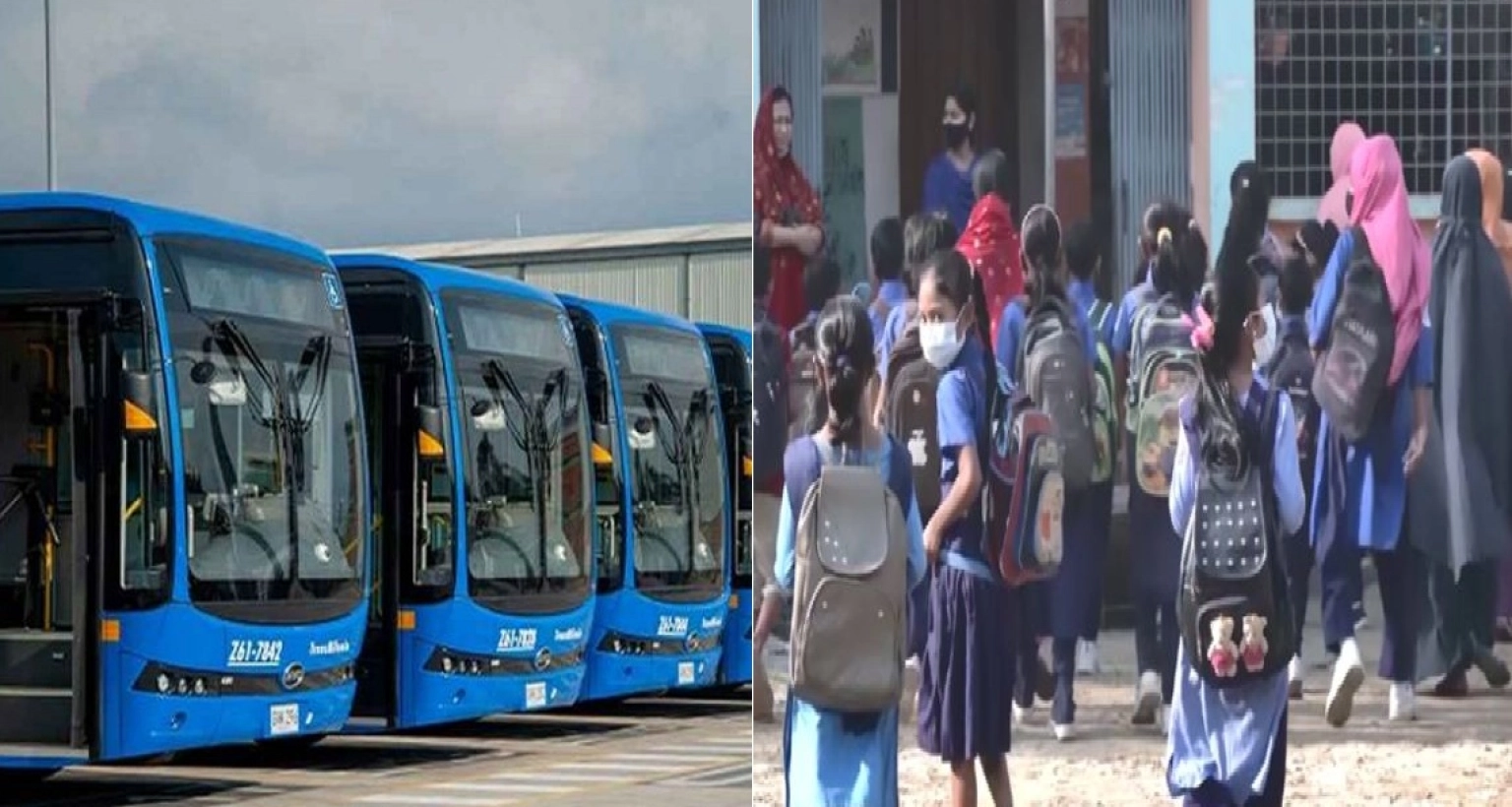 শিক্ষার্থীদের জন্য ব্যক্তিগত গাড়ির পরিবর্তে ইলেকট্রিক বাস চালুর সিদ্ধান্ত 