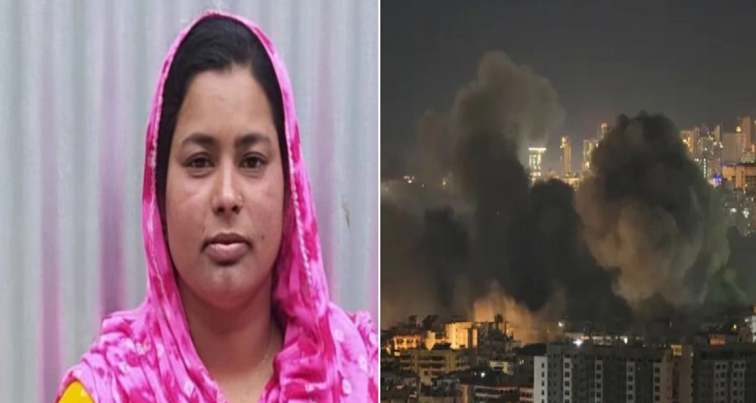 বৈরুতে ইসরাইলের বোমা হামলায় প্রবাসী বাংলাদেশি নিহত