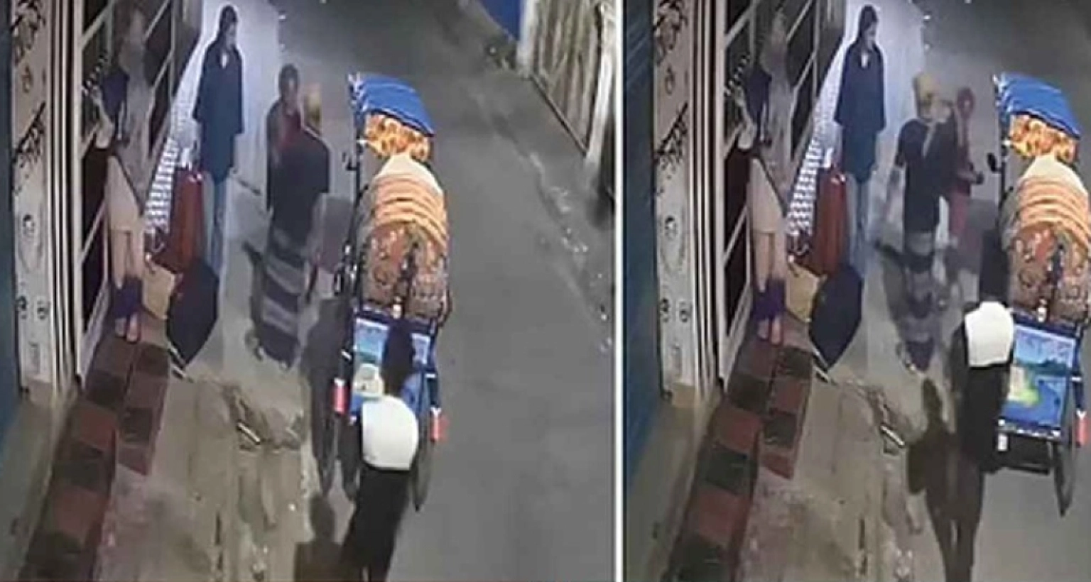 বাসার সামনে ছিনতাইয়ের শিকার দুই নারী, ভিডিও ভাইরাল