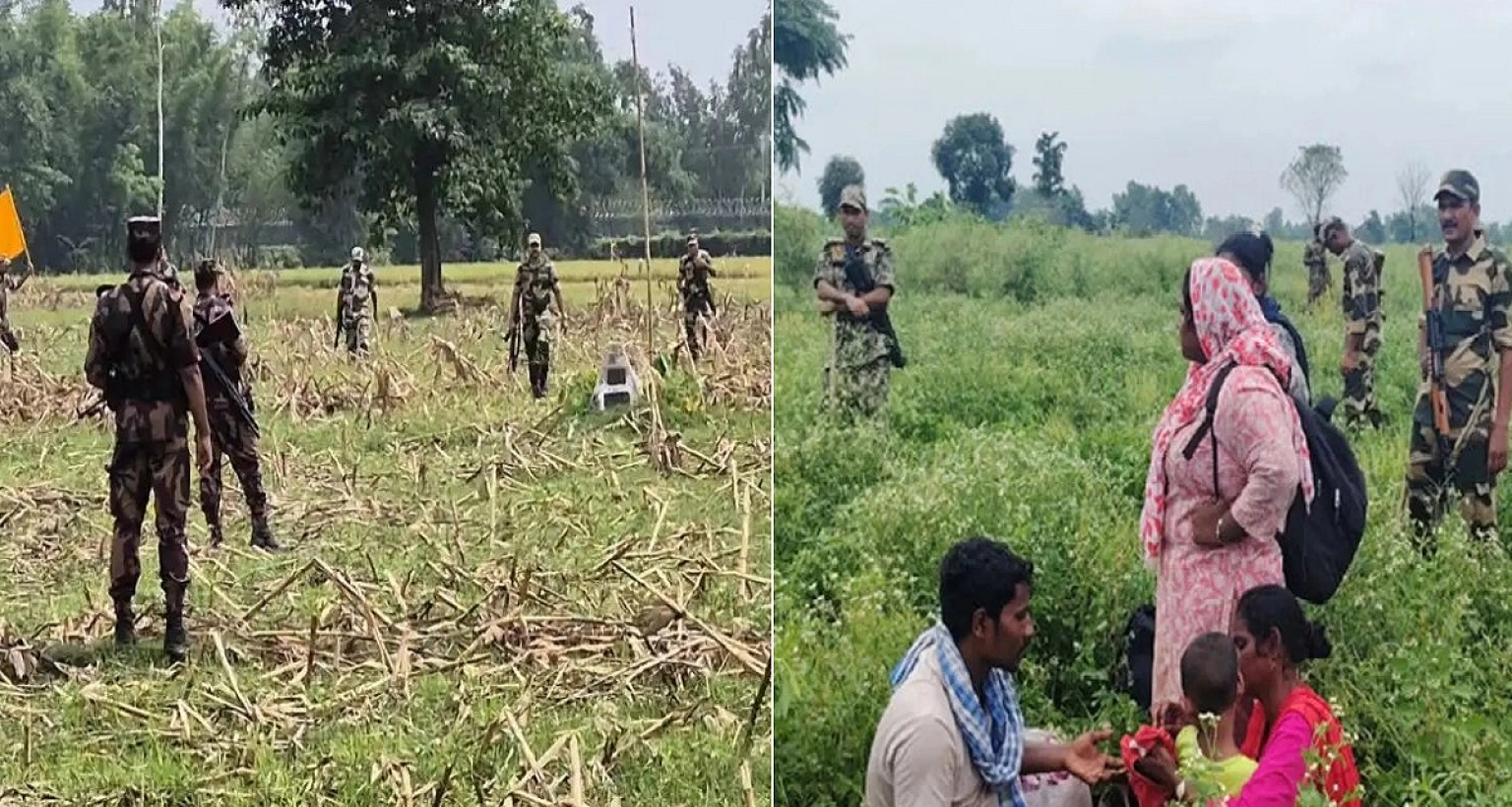  ৩৩ জন নারী-পুরুষকে বাংলাদেশে পুশইন চেষ্টা ব্যর্থ করল বিজিবি