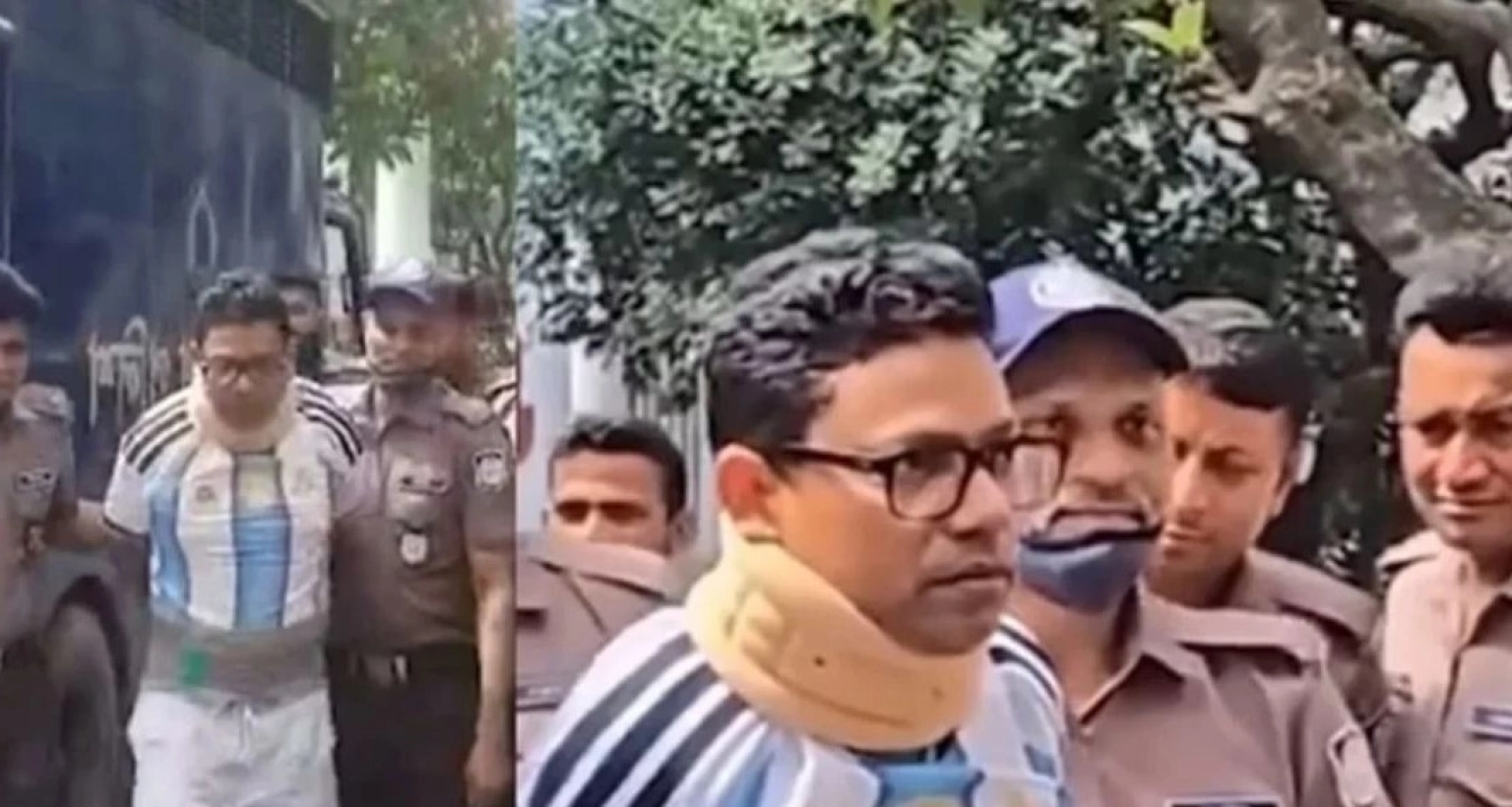 ট্রাইব্যুনালে পলক এলেন আর্জেন্টিনার জার্সি পরে