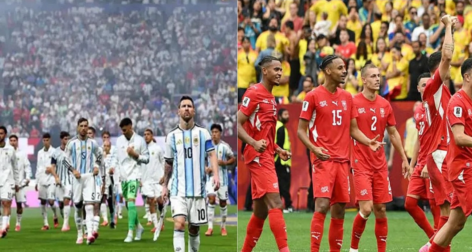 এ পর্যন্ত ৭ বার মুখোমুখি আর্জেন্টিনা-সুইজারল্যান্ড, যারা যতবার জিতেছে