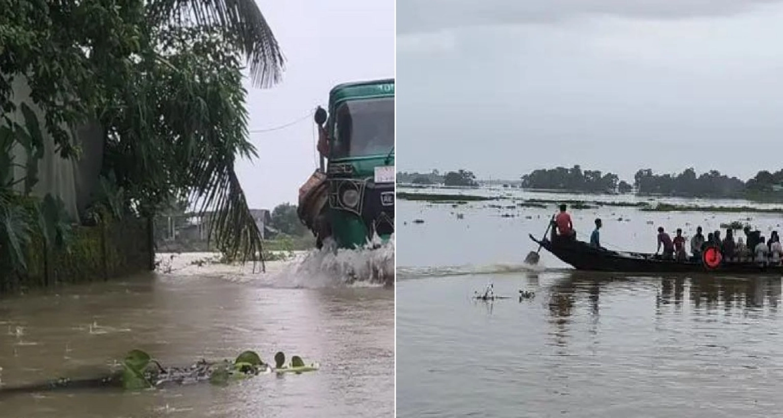 তলিয়ে-গেছে-বিশ্বম্ভরপুর-ও-তাহিরপুরের-সড়ক-চরম-বিপদে-লক্ষাধিক-মানুষ