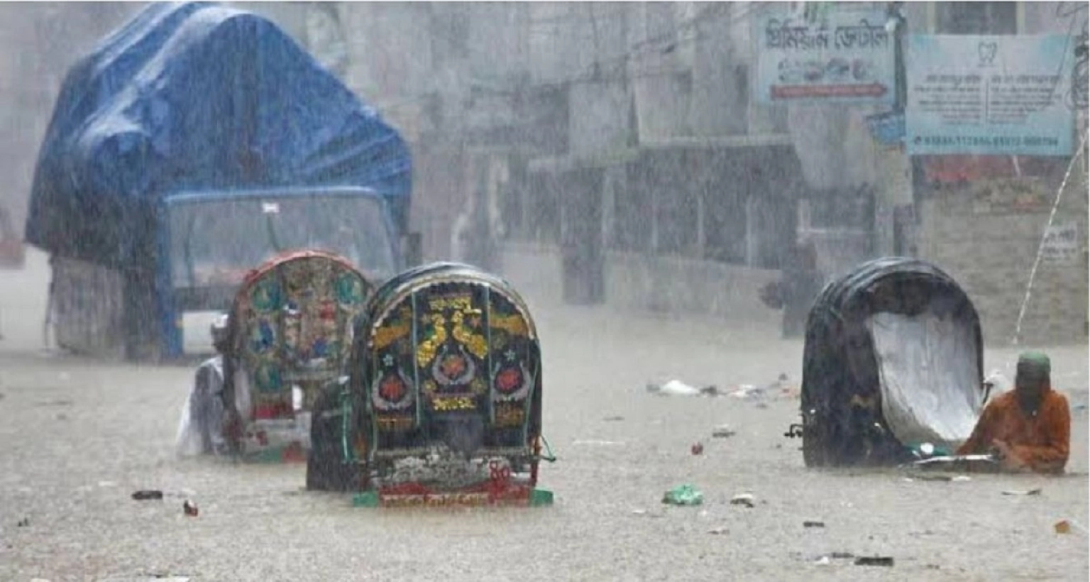 যেসব-এলাকায়-নতুন-করে-অতি-ভারী-বর্ষণের-পূর্বাভাস