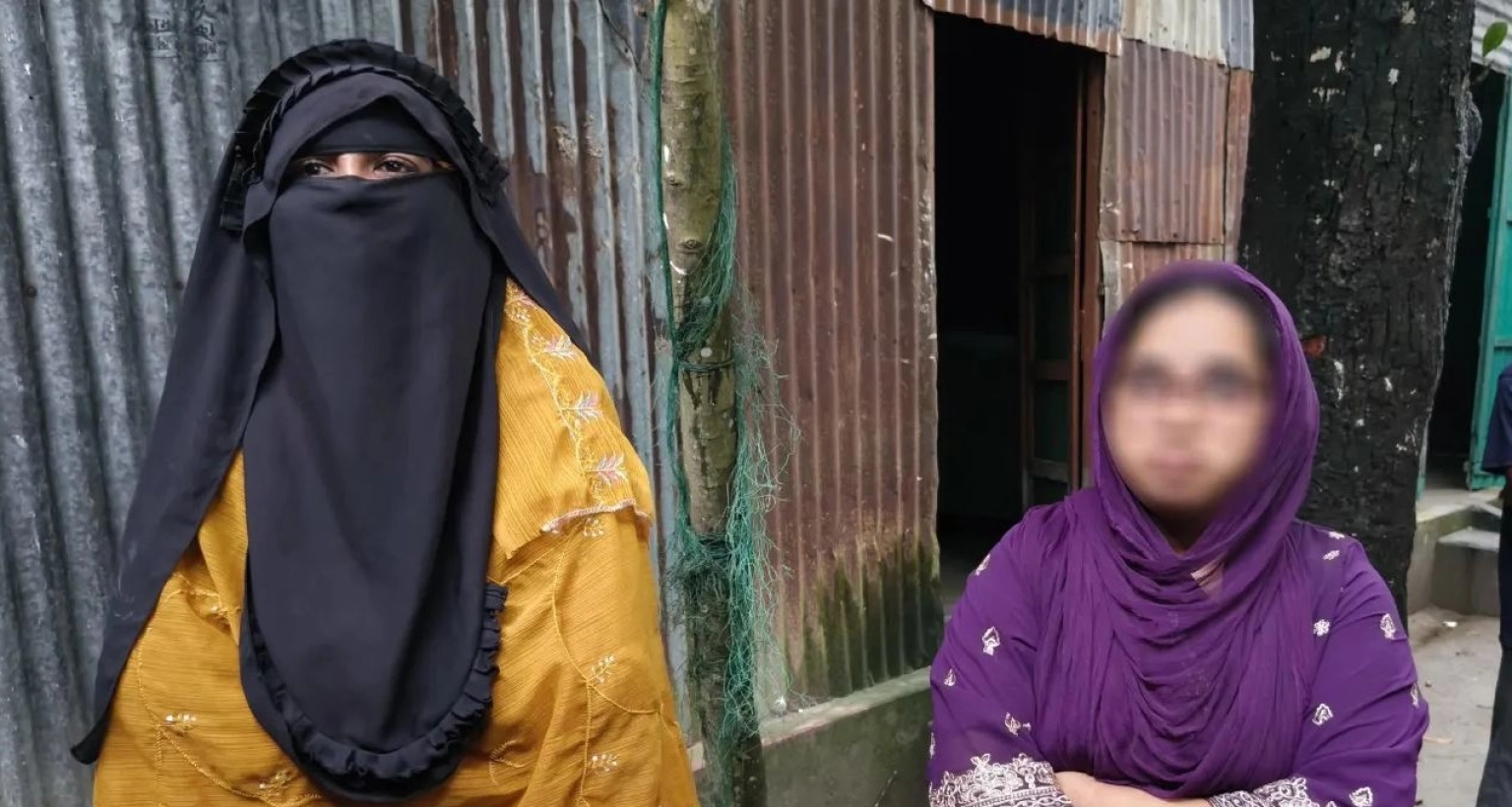 সৌদি-প্রবাসীর-বাড়িতে-২-নারীর-অনশন-এলাকায়-চাঞ্চল্য